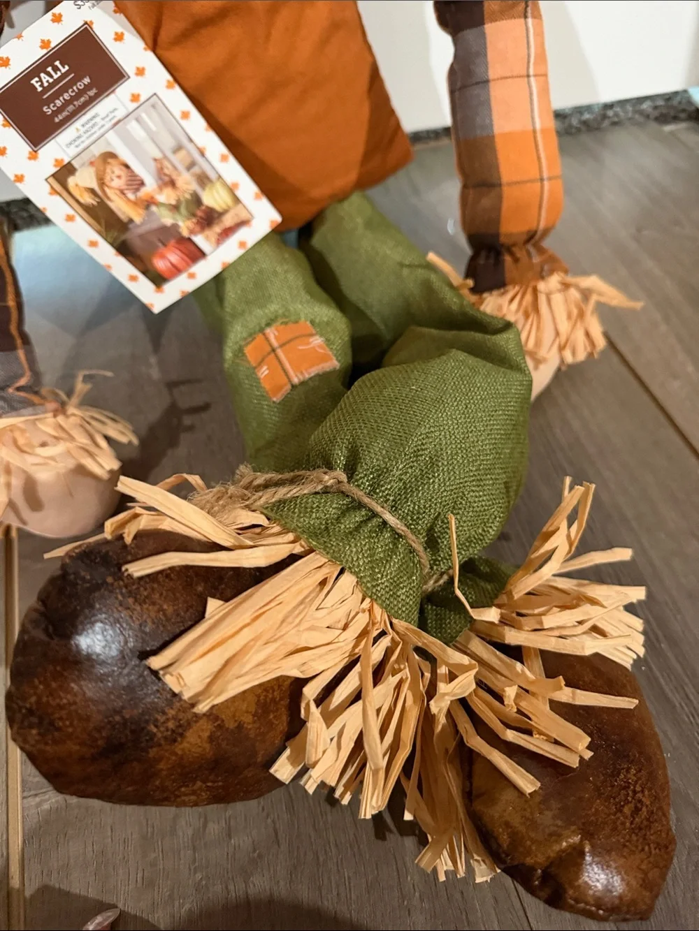 NEW Fall Large Scarecrow Decor 44in - Fall Outdoor Decorations